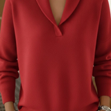 Encarna | Jersey com Gola em V
