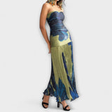 Noelle - Vestido Midi Sem Alças