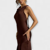 Lennon - Elegante Maxivestido em Satin