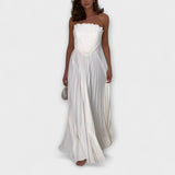 Athena - Vestido Elegante com Pregas
