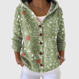 Cardigan Strick com Capuz