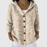 Cardigan de Malha com Capuz