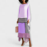 Elenora - Kaftan geométrico com corte solto