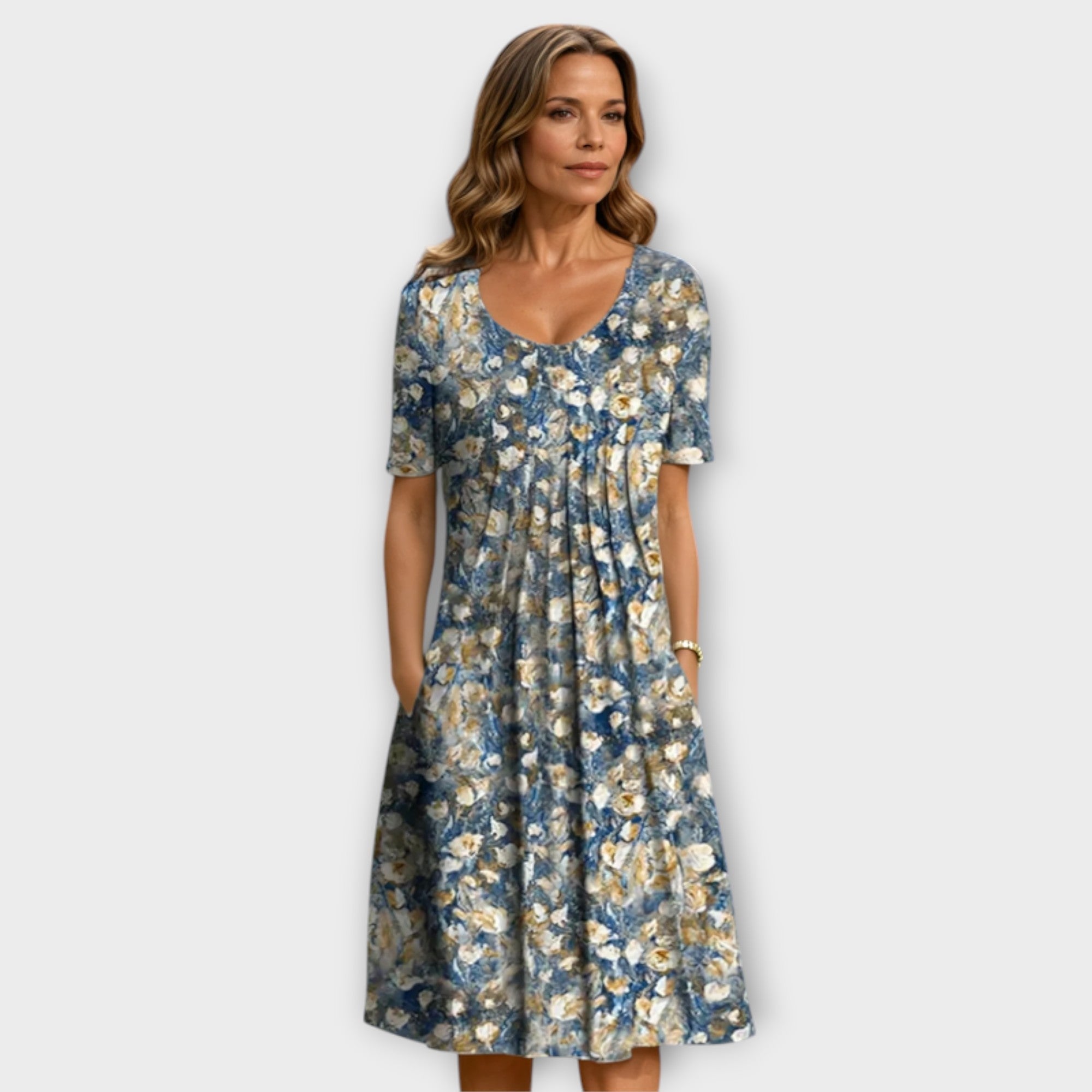 Candice - Vestido Elegante com Controlo de Barriga