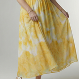 Sylin | Vestido Midi com Alças Reunidas