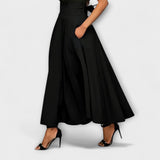 Luitgard - Elegante Maxi-Saia no Estilo Chic