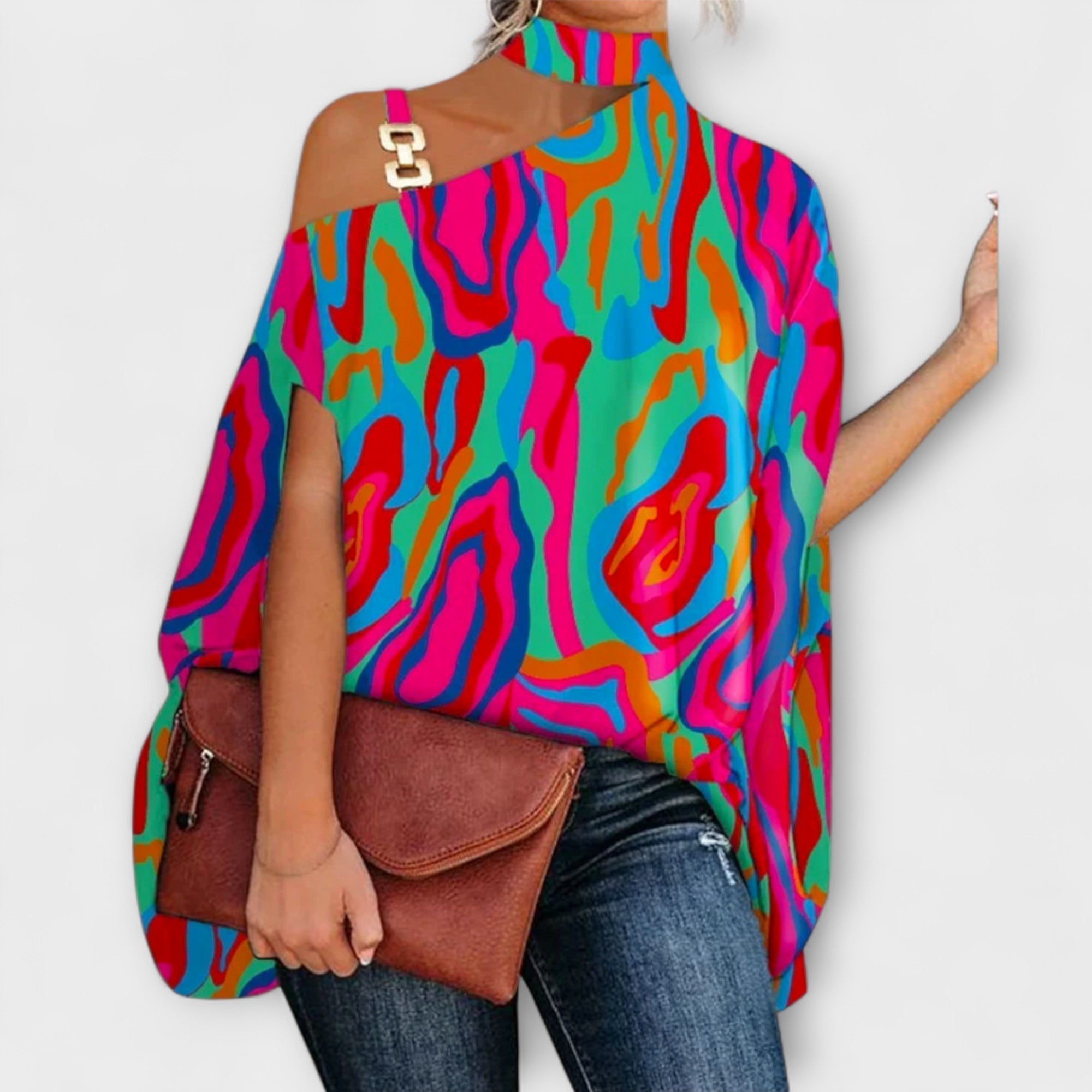 Nati - Blusa sem Ombros para Mulheres