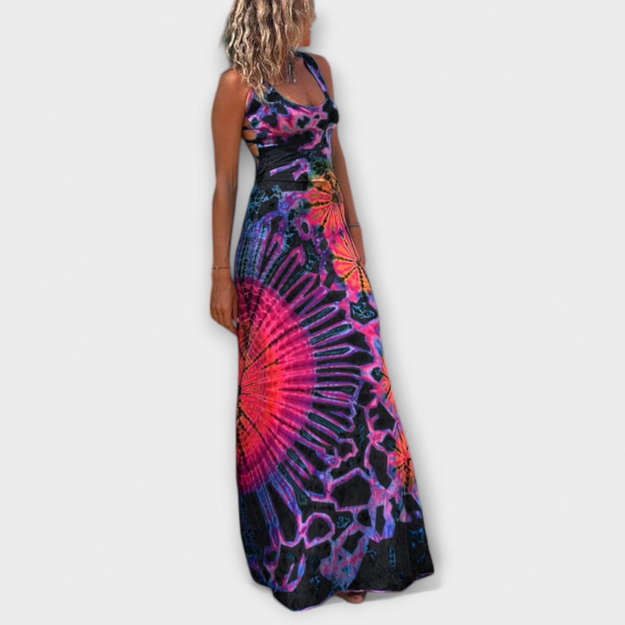 Ronja - Vestido Maxikleid Tie-Dye La Bamba