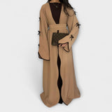 Jasmin - Conjunto de Cardigan e Vestido Elegante com Detalhes em Laço