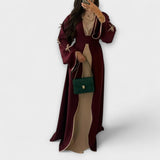 Jasmin - Conjunto de Cardigan e Vestido Elegante com Detalhes em Laço
