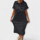 Daisy - Vestido com Capuz Relaxado