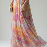 Isel | Vestido Maxi Soft Wrap