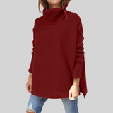 ANNELISE I Pullover Oversize com Gola Alta