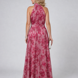 Avien | Vestido Midi com Decote Halter