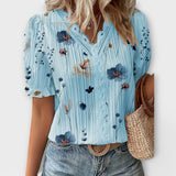 Emily - Blusa Moderna com Decote em V