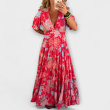 Catrisa - Vestido de Alças com Estampado Floral
