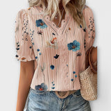 Emily - Blusa Moderna com Decote em V