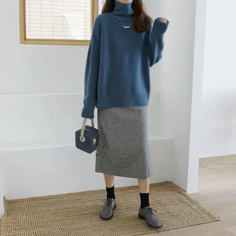 MIRA I Pullover de Gola Alta