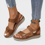 Benita | Sandália Wedge Ortopédica