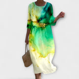 Miranda - Vestido Maxi Floral Estiloso