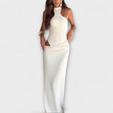 Minna - Vestido Cut-Out Sem Mangas Sedutor