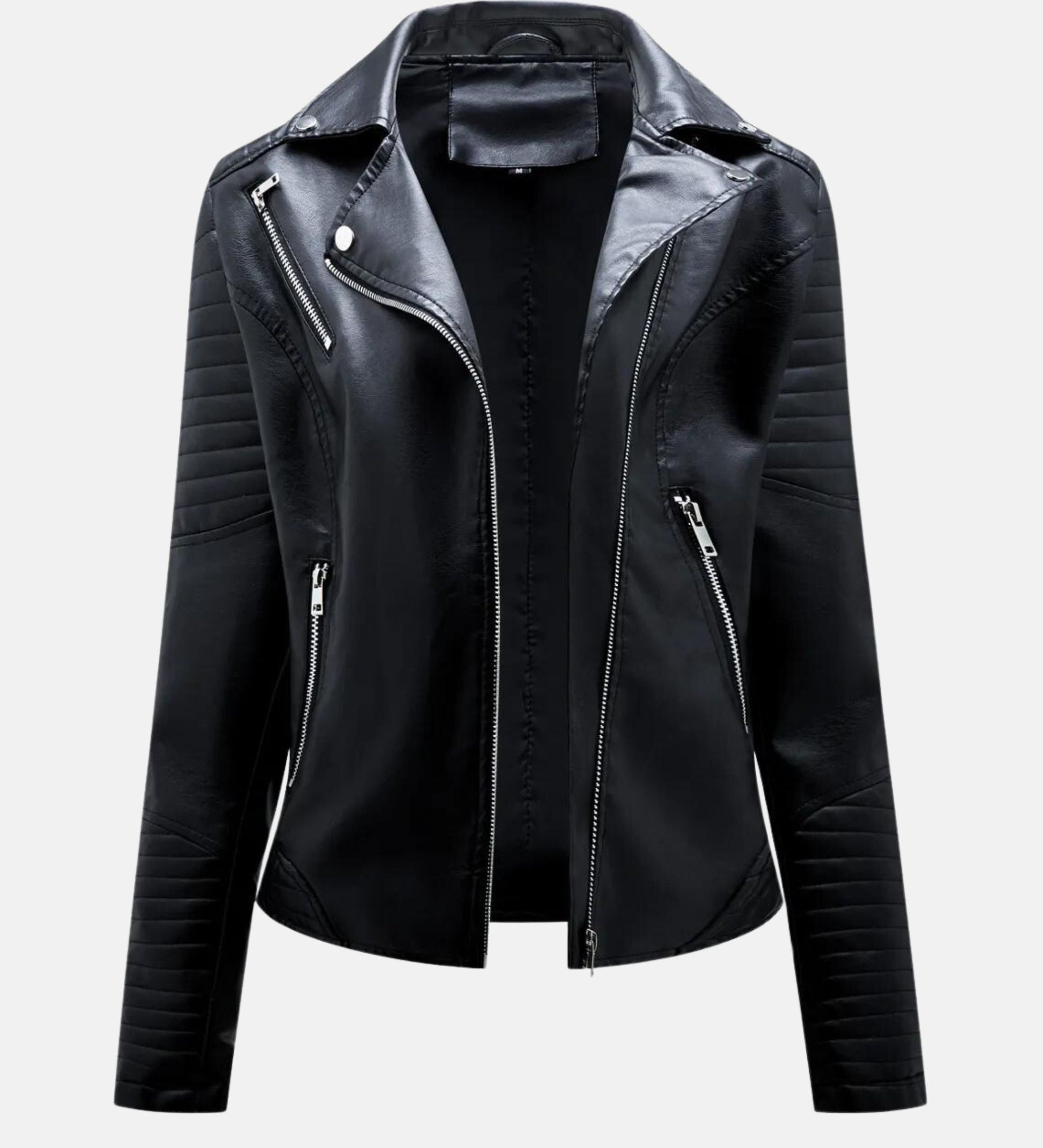 Elfi | Jaqueta Biker Curta em Amarelo Sol