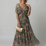 Calen | Vestido Midi Off-Shoulder