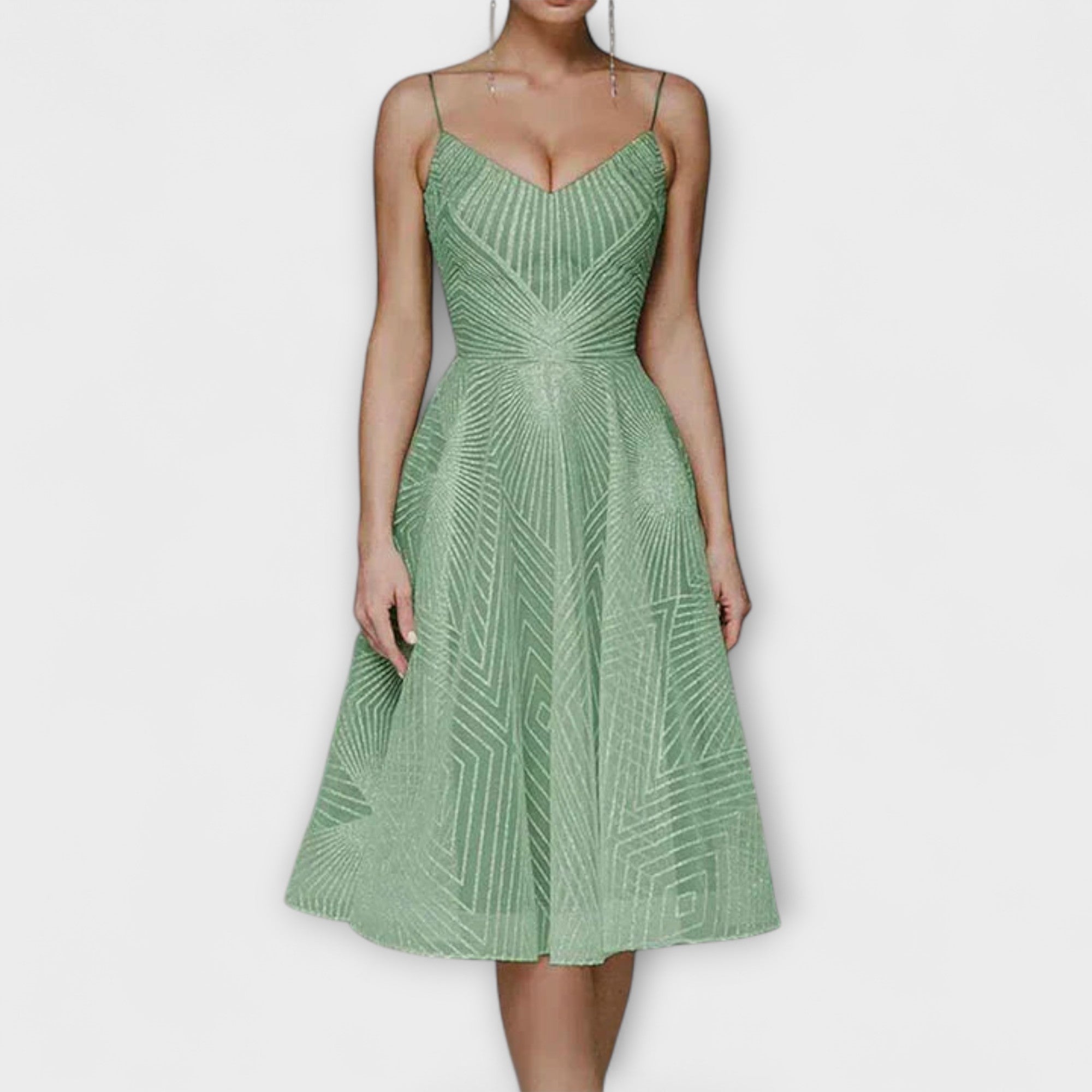 Elli - Vestido de Luxo para Mulheres com Bordados