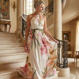 Amiel | Vestido Maxi Floral Leve