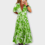 Catrisa - Vestido de Alças com Estampa Floral