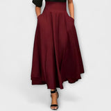 Luitgard - Elegante Maxi-Saia no Estilo Chic