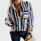 Emily - blusa riscada casual e tranquila