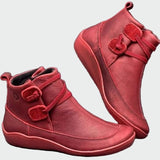 Botins Ortopédicos em Couro Premium