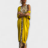 Charlotte - Vestido Elegante com Cardigan Correspondente