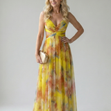 Isel | Vestido Maxi Soft Wrap