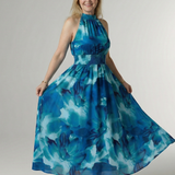 Sylin | Vestido Midi com Alças Reunidas
