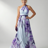 Amiel | Vestido Maxi Floral Leve