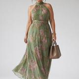 Mirelle | Vestido Midi com Alças Recolhidas
