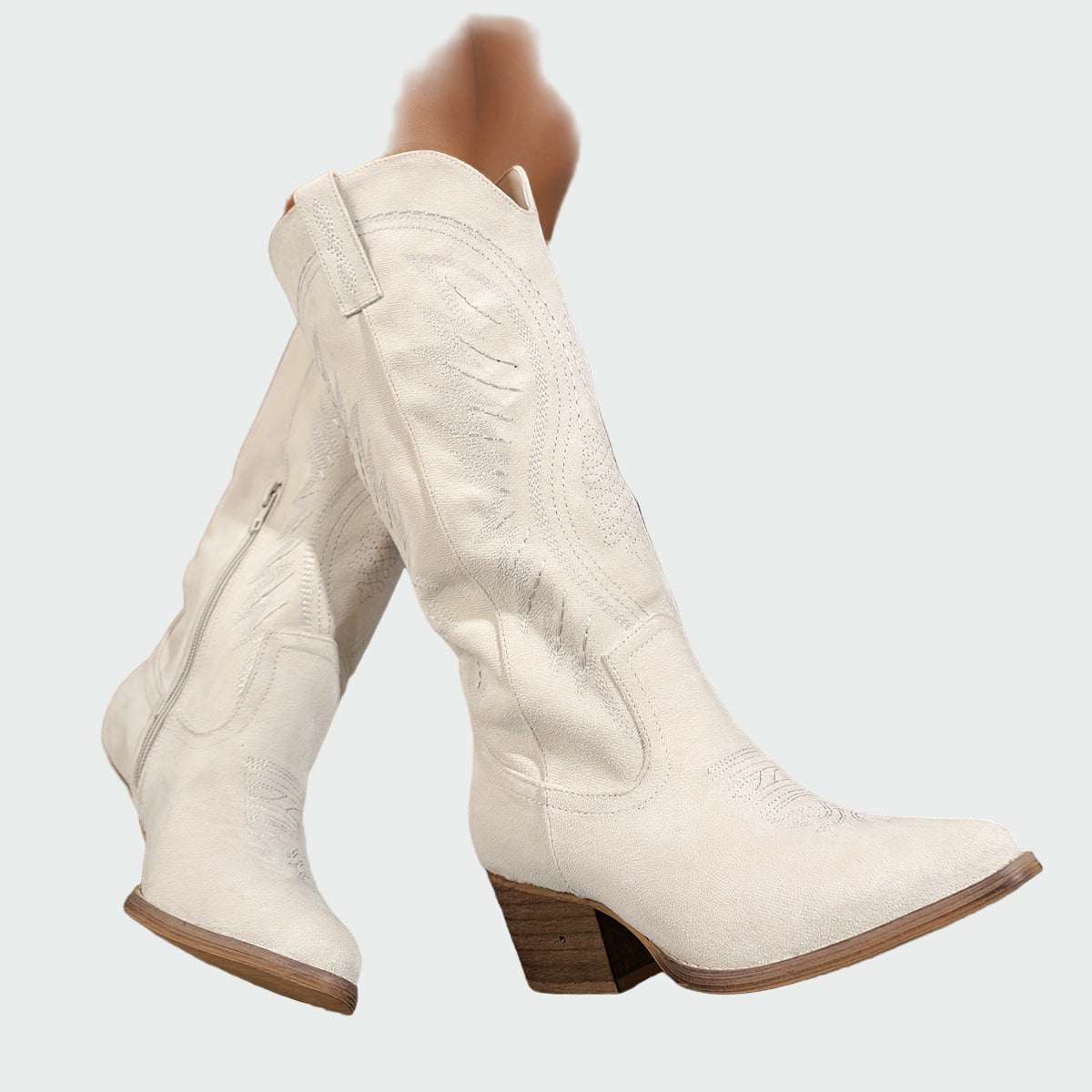 Botas Western elegantes, bordadas