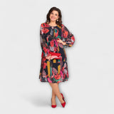 Caroline - Vestido Plus-Size Elegante para o Máximo Conforto