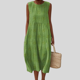 Vestido fluido e confortável
