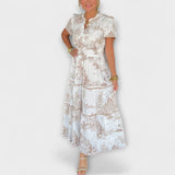 Eliza - Vestido Maxi Toile Intemporal