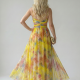 Isel | Vestido Maxi Soft Wrap