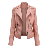 Sylvia | Jaqueta de Couro em Corte Biker
