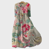 Vestido Boho de Flores