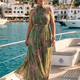 Mirelle | Vestido Midi com Alças Recolhidas
