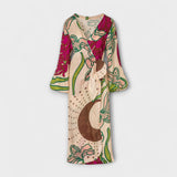 Tracey - Vestido Maxikleid com Laço