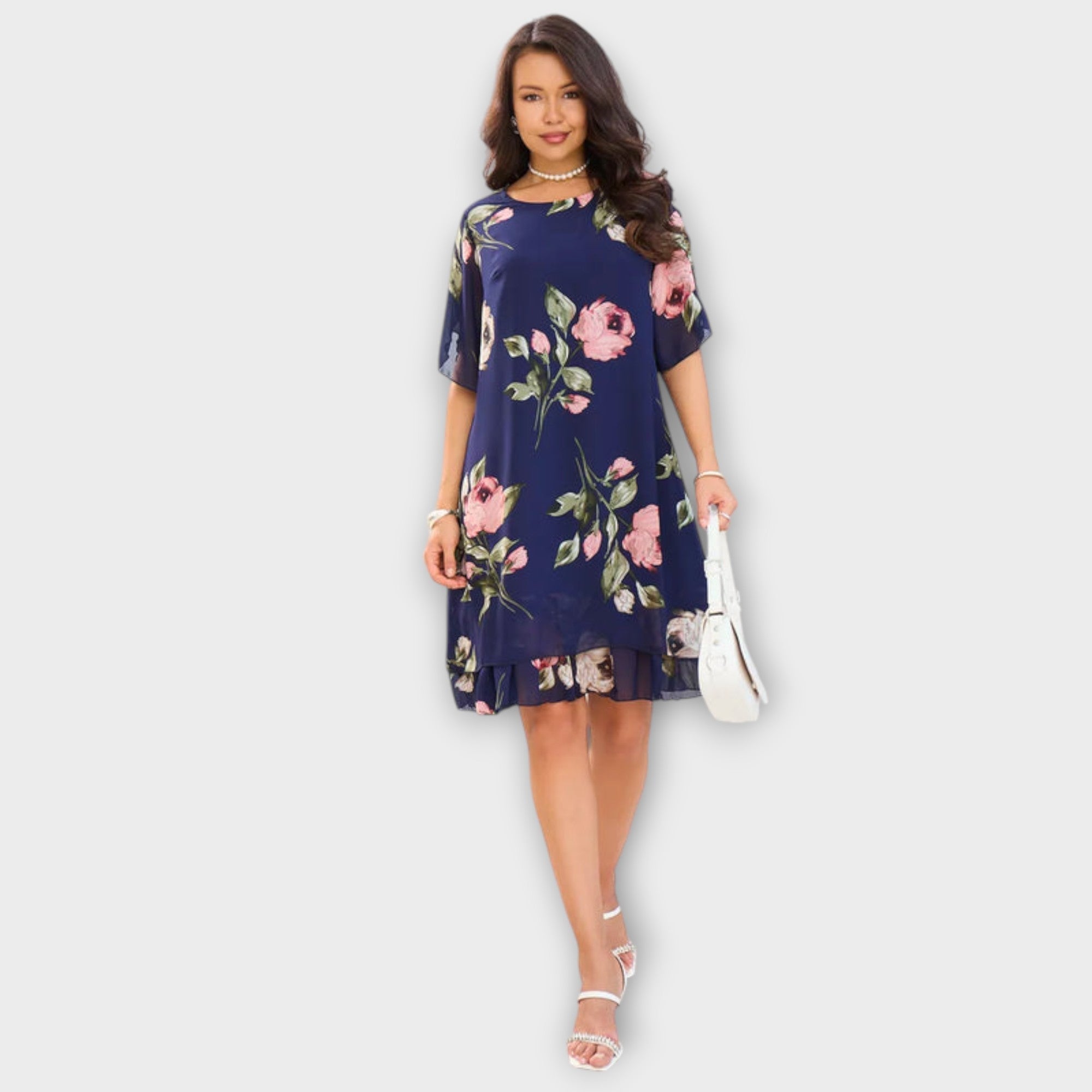Melin - Vestido de Chiffon Elegante