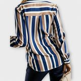 Emily - blusa riscada casual e tranquila