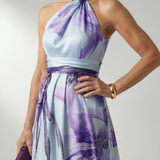 Amiel | Vestido Maxi Floral Leve